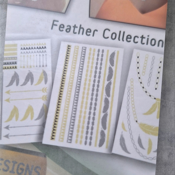 Metallic Temporary Tattoos - Gold and Silver - Picture 9 of 12